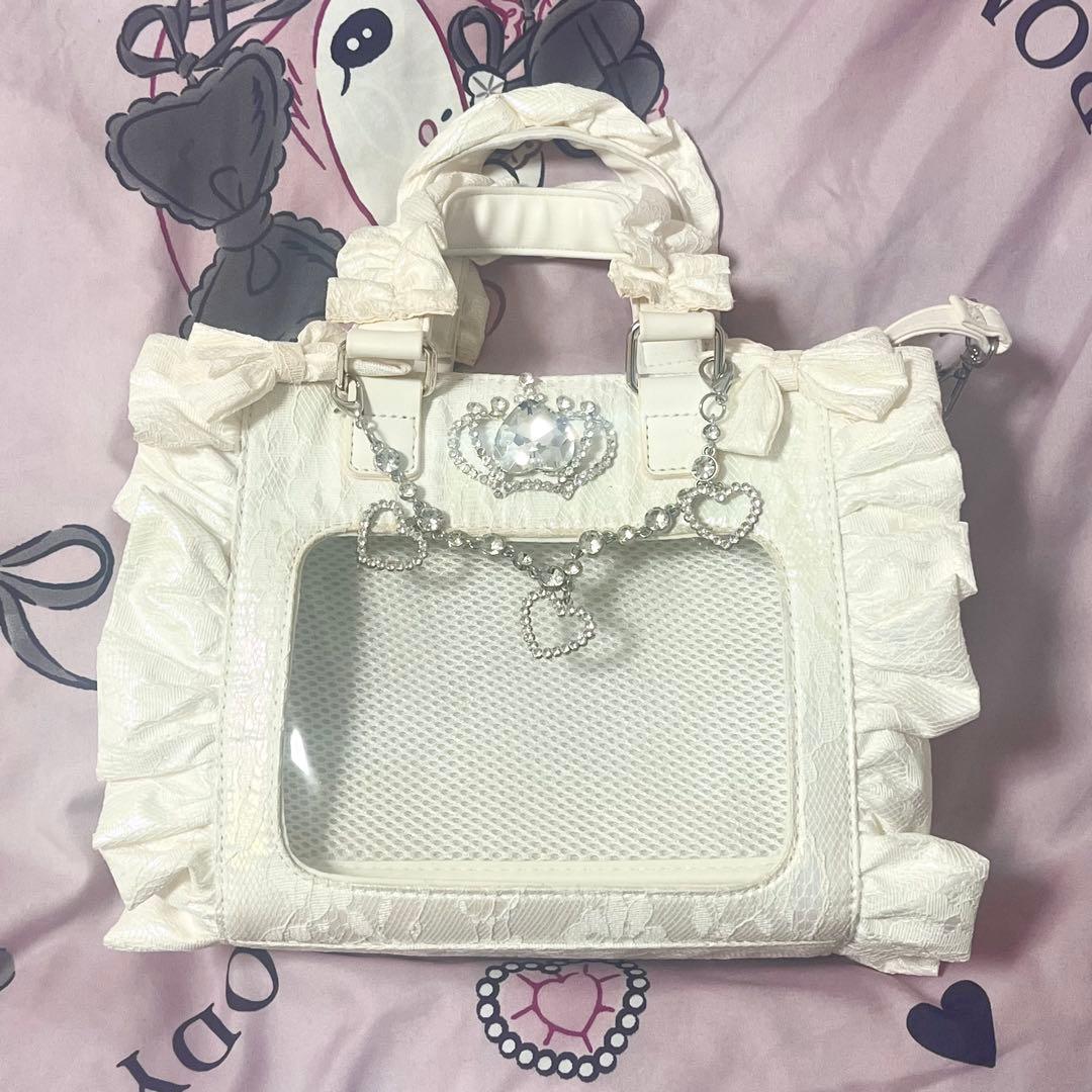 Pal elfy パルエルフィー オーロラレースミニ姫痛バ 白 ホワイト