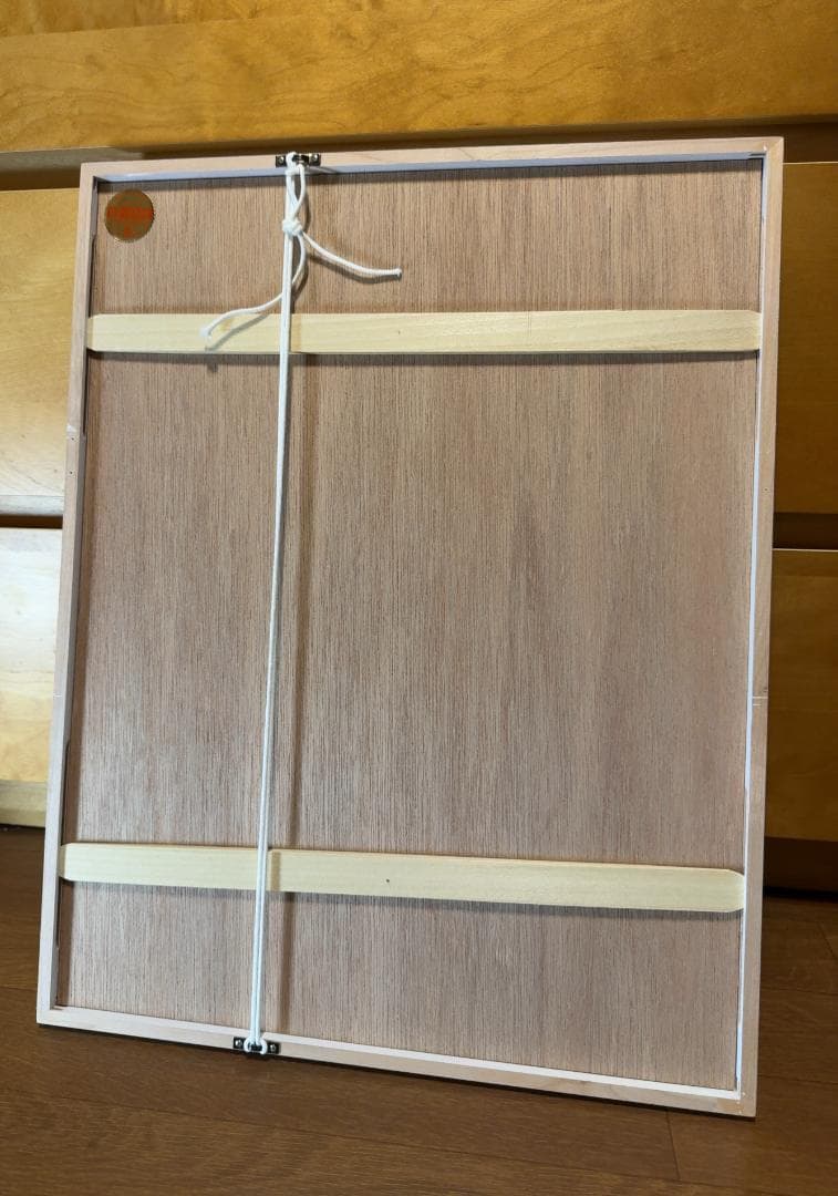 水彩・デッサン額縁大衣判4枚セット（桜カマボコ）ホワイトシンプルフレーム