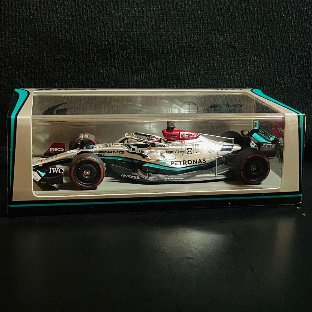 1/43 Spark メルセデスAMG W13 J.ラッセル バーレーンGP