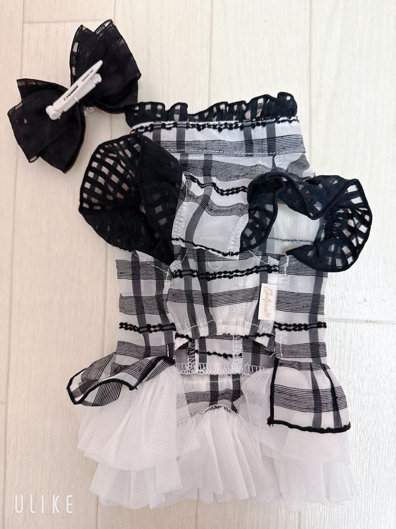 ゴッドピバ　ワンピース　バレッタ付き