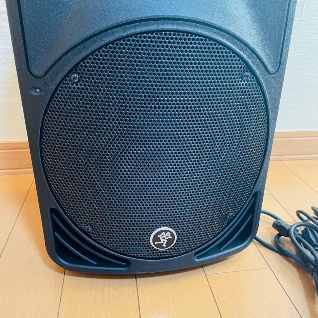 【ほぼ新品】MACKIE マッキー パワードPAスピーカー SRM350v2