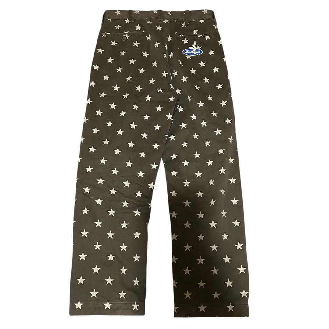 パンツ supreme chino pants star 30 black