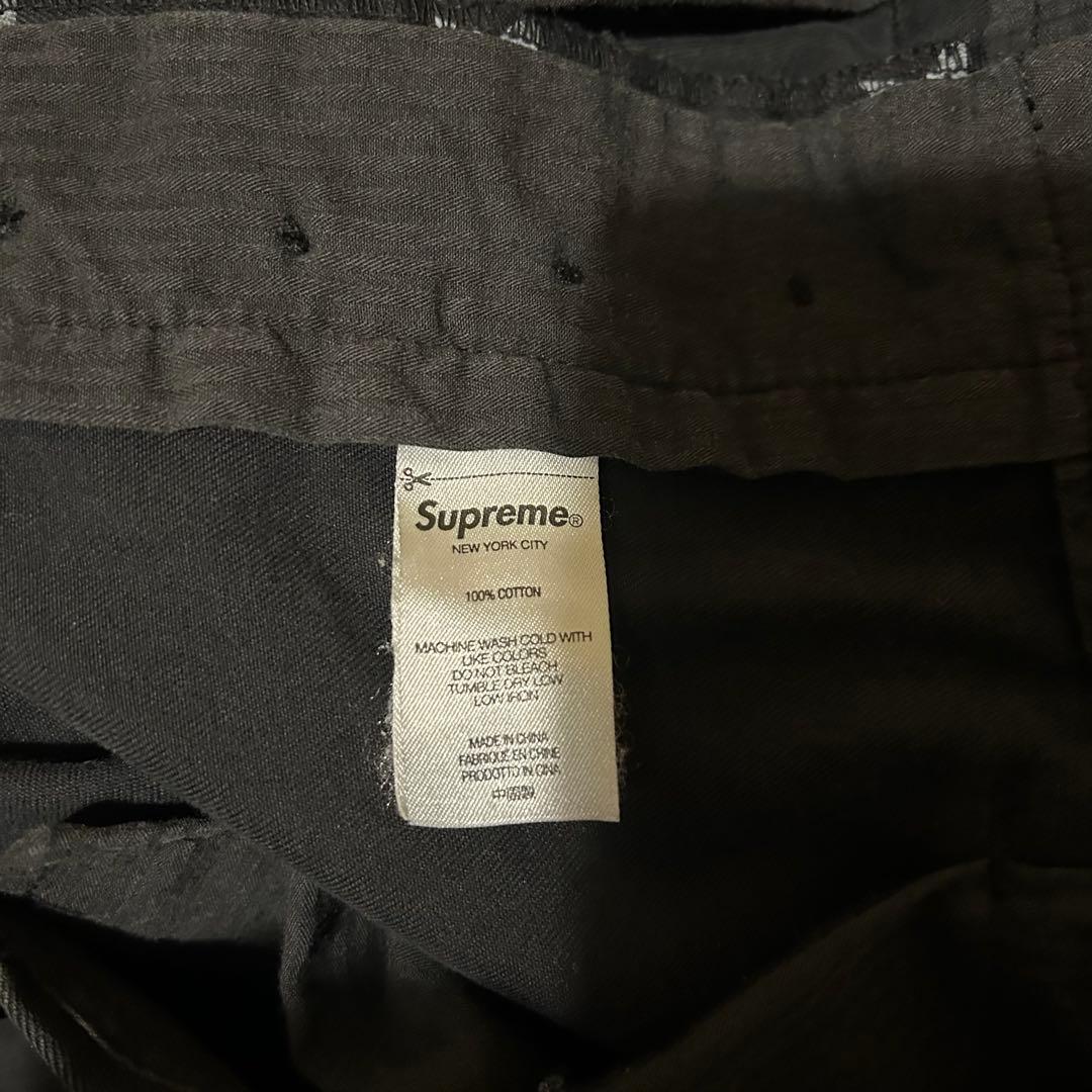 パンツ supreme chino pants star 30 black