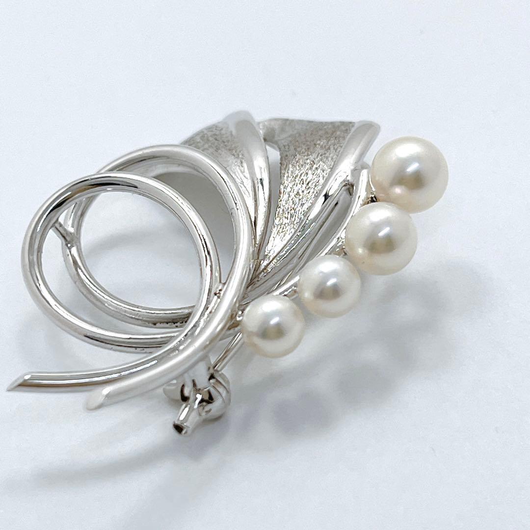 極美品✨MIKIMOTO ミキモト パール　ブローチ　コサージュ