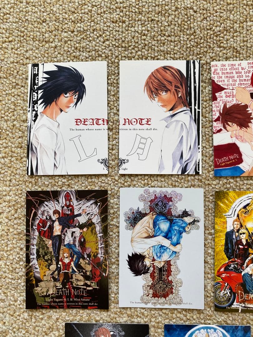 デスノート【レア】Ｌ！カード！夜神月！シークレット！ワタリ！入手困難！ジャンプ！