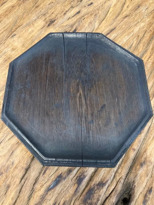 中国　古い硯　空走　木蓋あり