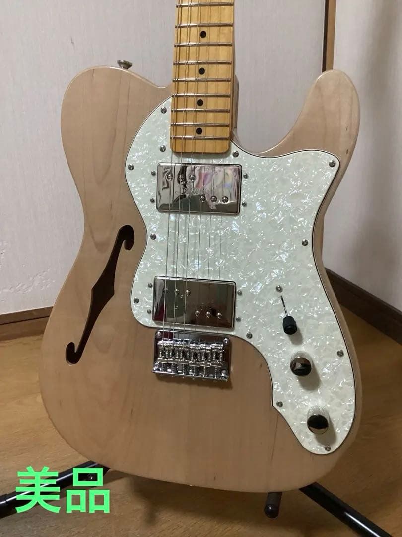 Squier スクワイヤー テレキャスター シンライン エレキギター 美品
