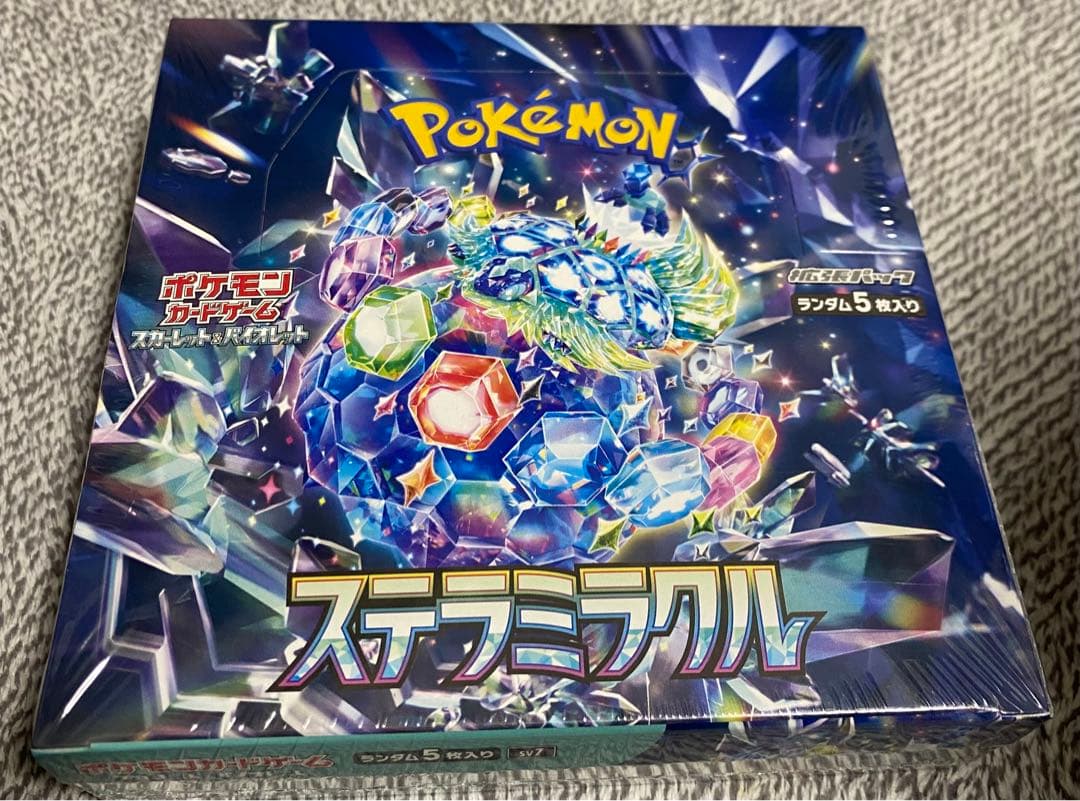【正規品】ステラミラクル 新品未開封 1BOX シュリンク付き ポケモンカード