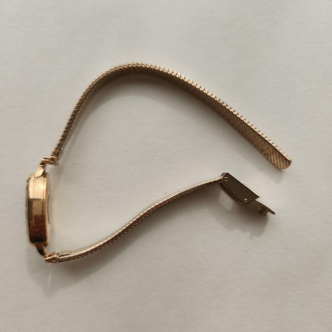 アガットオーバルフェイスジュエリーウォッチ