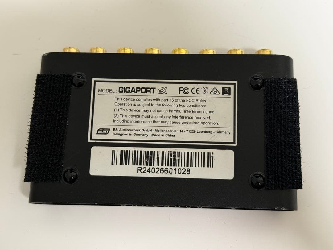 ESI GIGAPORT eX USBオーディオインターフェイス