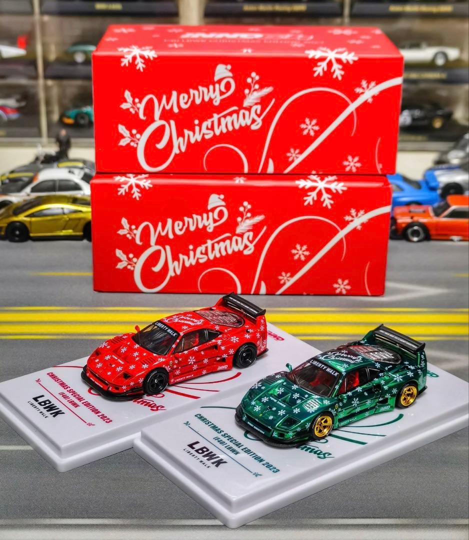 Inno64イノモデル フェラーリFERRARIF40 CHASE+NORMAL