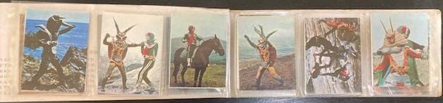 【カード】仮面ライダーカード 72枚（仮面ライダーアルバム入り）No.3