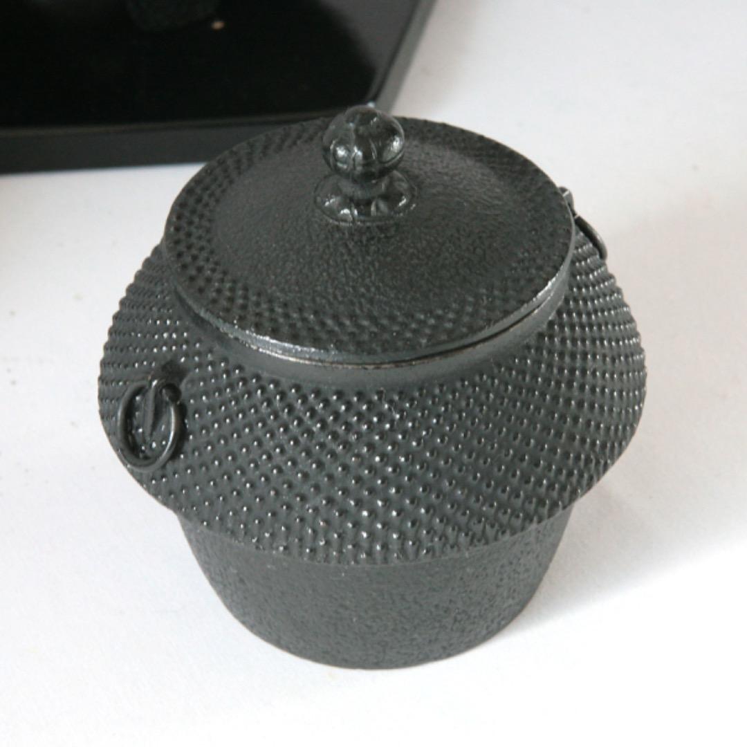 1610　南部岩鋳製　二重構造　茶釜　　美品