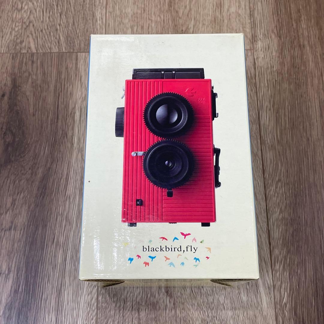 BLACKBIRD FLY レッド トイカメラ パワーショベル