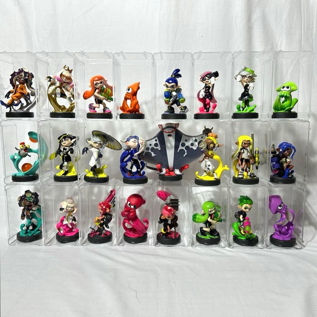 【セミコンプ】スプラトゥーン amiibo 24体 セット まとめ売り 大量