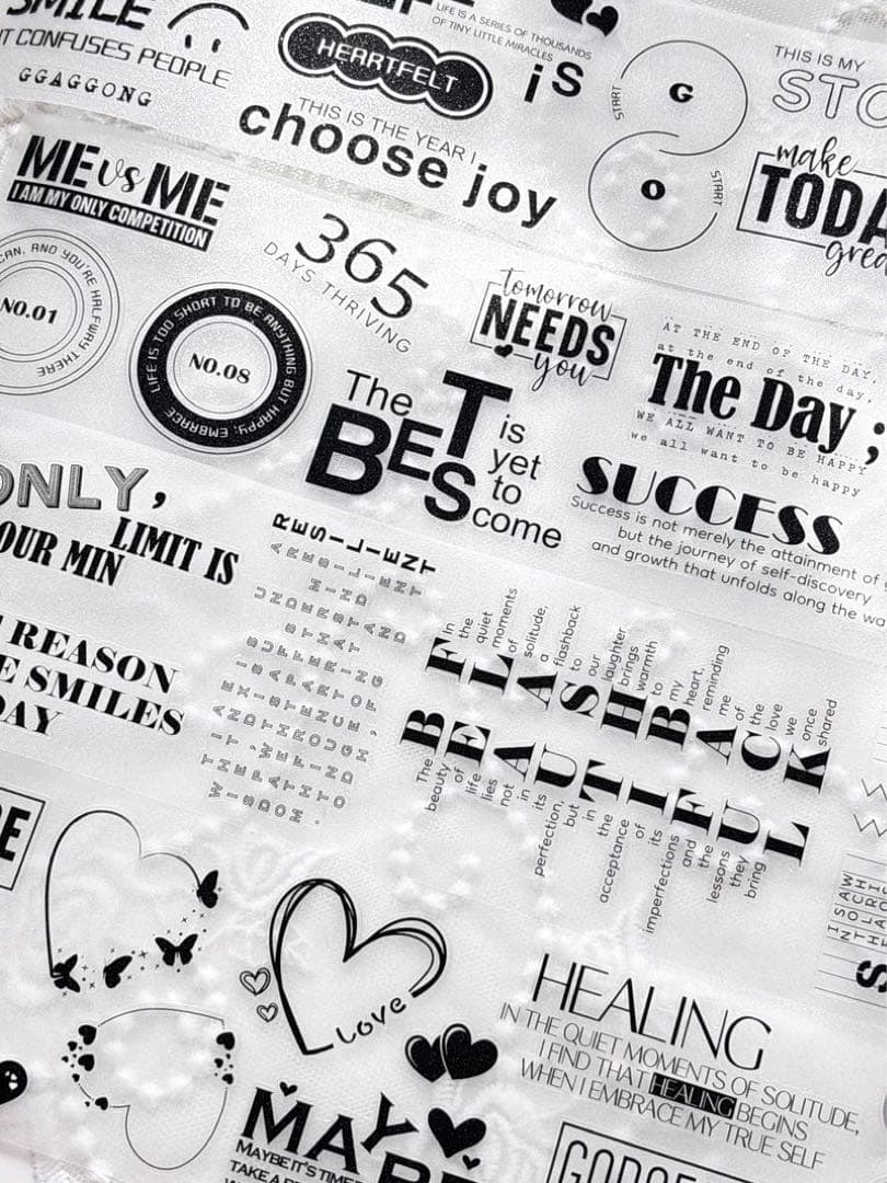 ggaggong 海外マスキングテープ　マステ 【2419】