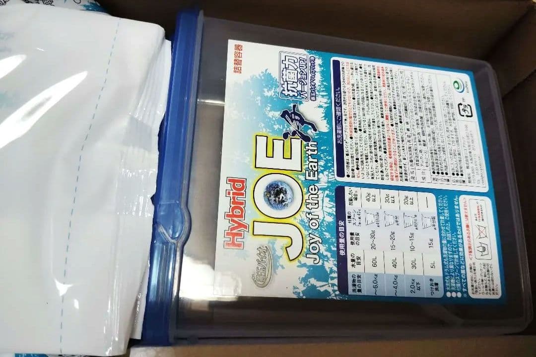 【新品】洗濯洗剤　JOE 浄 ハイブリッド ジョー 粉末洗剤 1.3kg×６袋