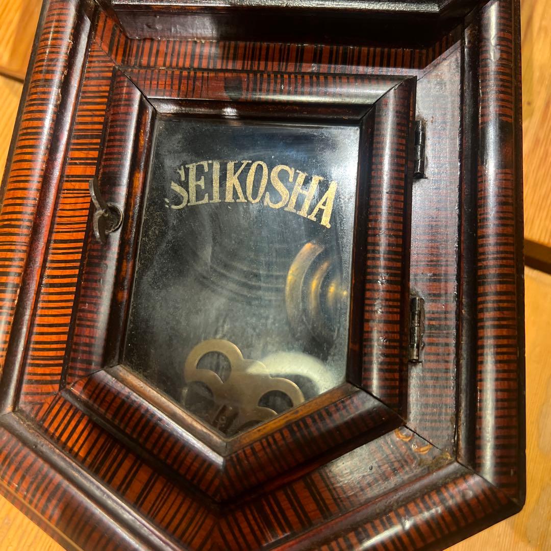 SEIKOSHA 八角形ゼンマイ時計