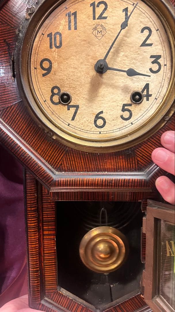 SEIKOSHA 八角形ゼンマイ時計