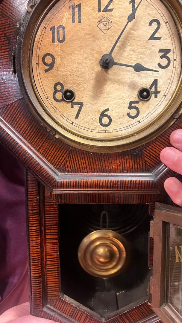 SEIKOSHA 八角形ゼンマイ時計