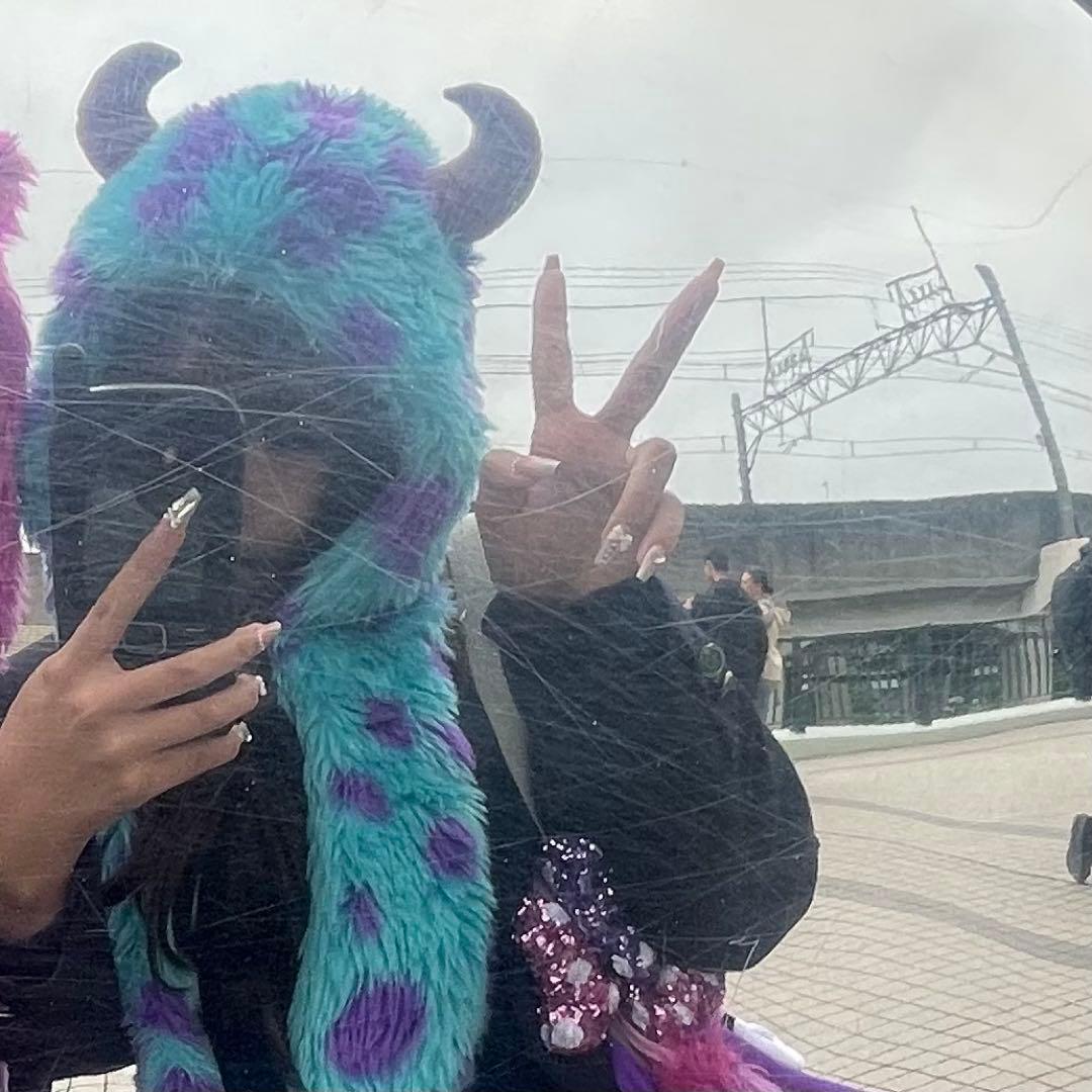 ディズニー サリー マフラーキャップ