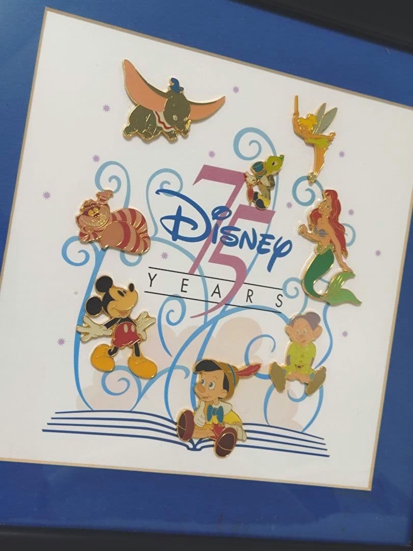 【激レア】ディズニー　入手困難　アリエル　ミッキー　75周年　限定　ピノキオ