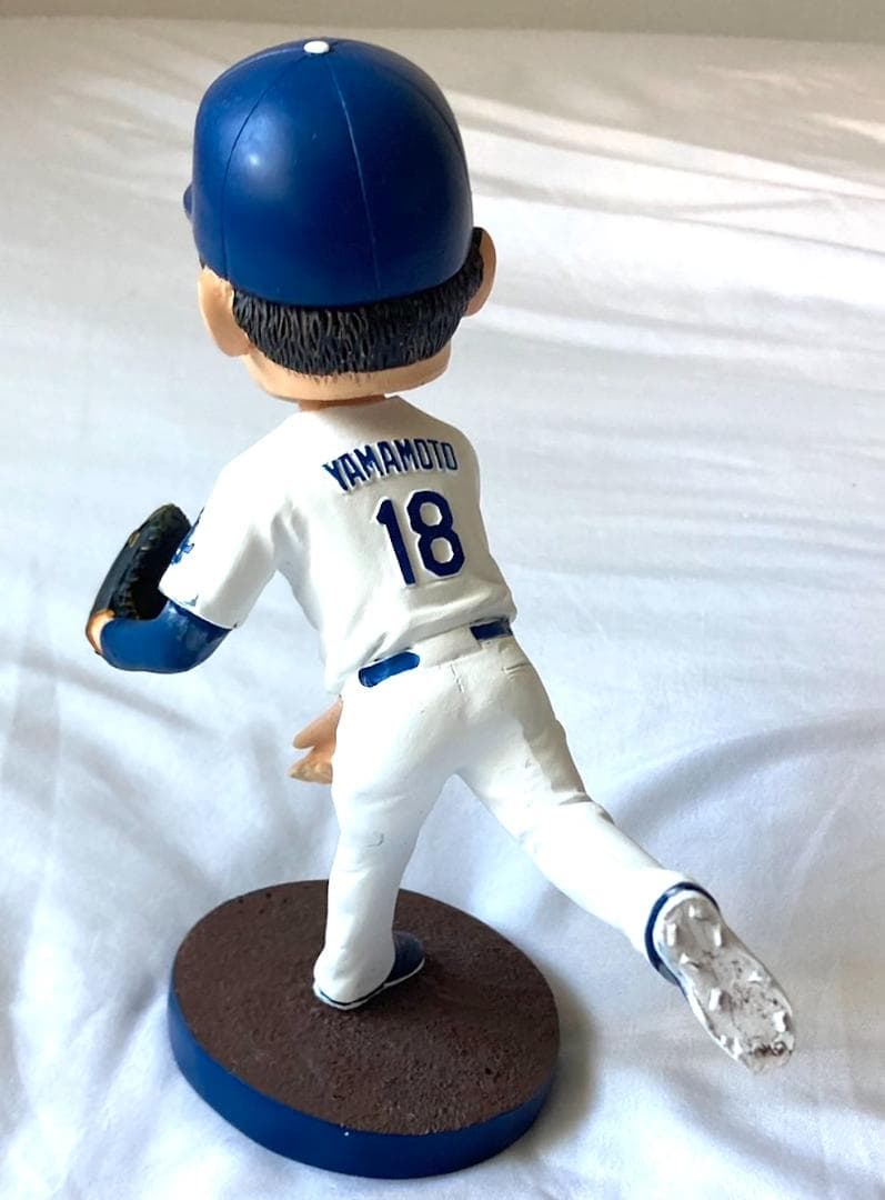 【球場限定】山本由伸 バブルヘッド 2024年6月13日 ボブルヘッド<本物>