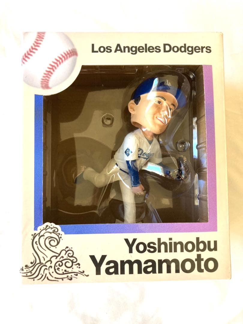 【球場限定】山本由伸 バブルヘッド 2024年6月13日 ボブルヘッド<本物>