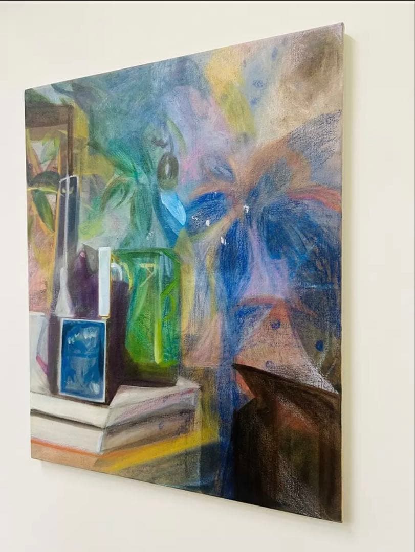 【F15号】分光 油画 原画 oil paintings