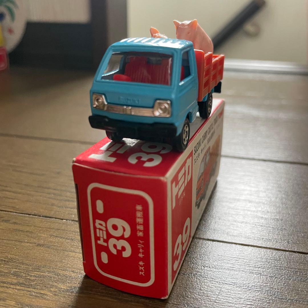 トミカ（日本製） スズキ キャリィ 家畜運搬車