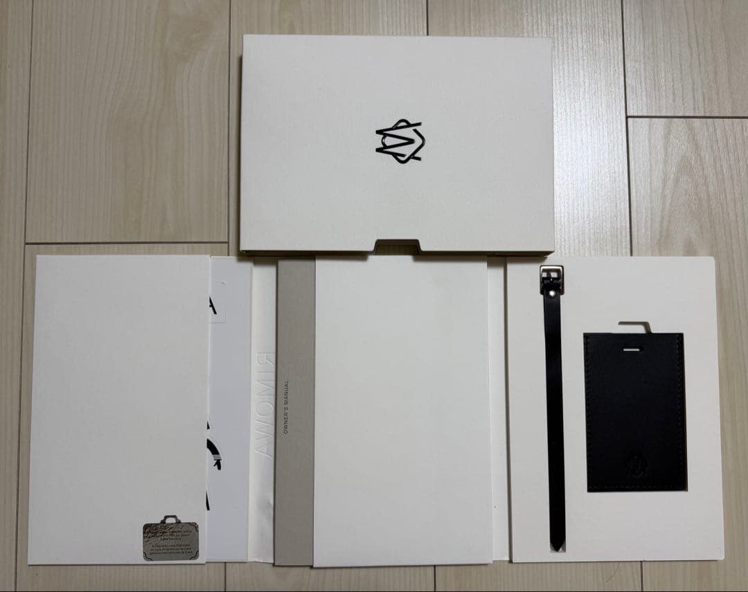 リモワ RIMOWA オリジナルチェックインM ブラック 925.63.01.4