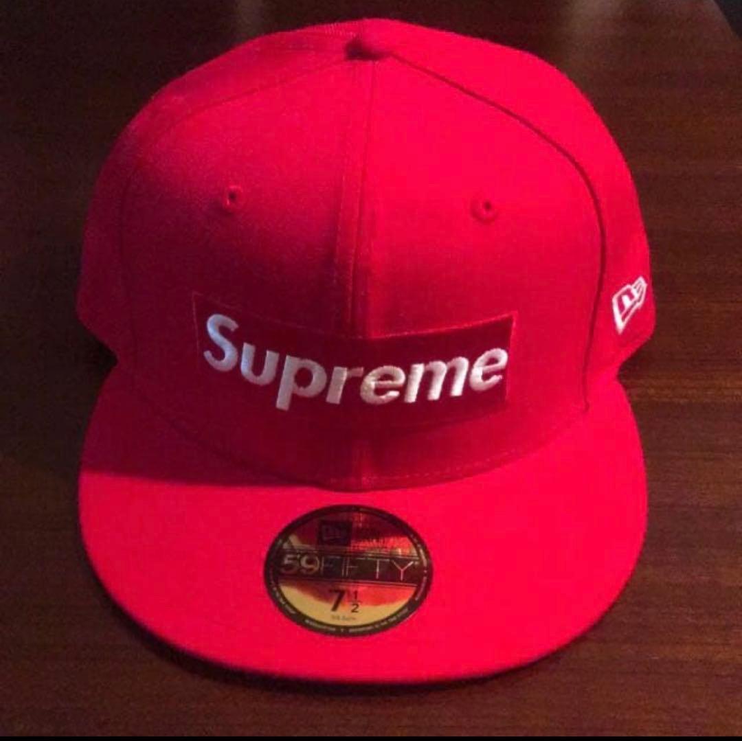 美品Supreme Playboy Box Logo New Era 7 1/2