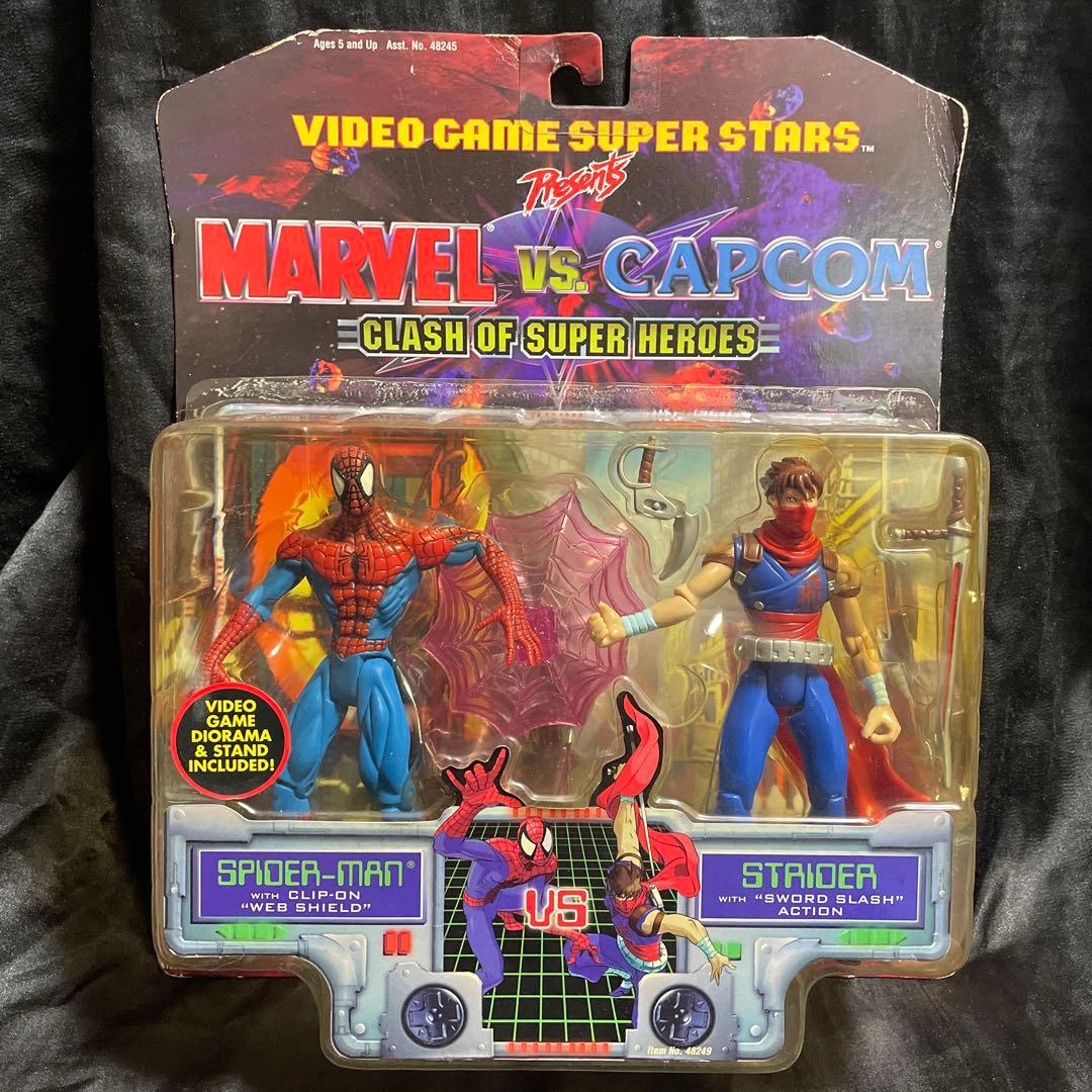 【トイビズ】MARVEL vs CAPCOM スパイダーマン 飛竜 フィギュア①