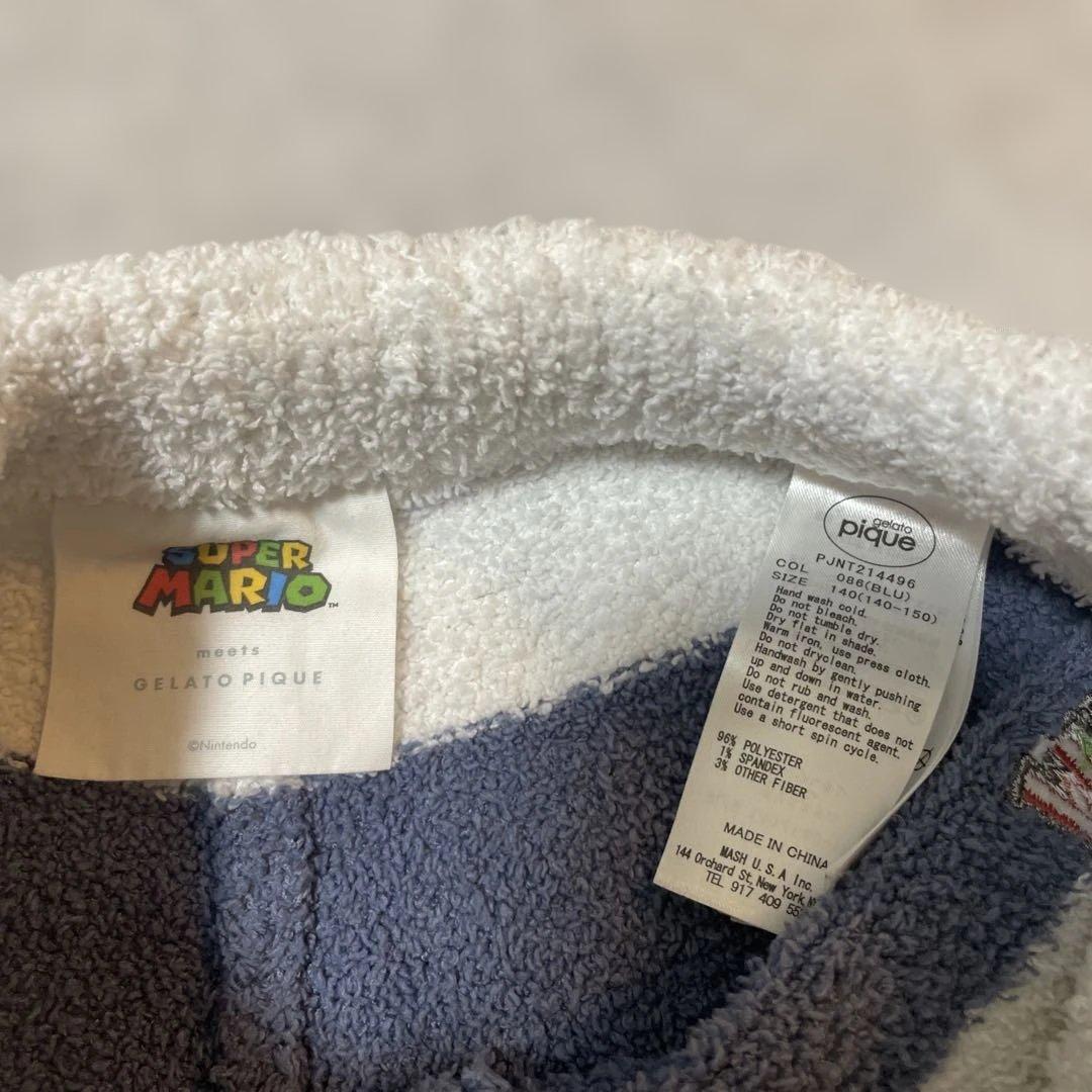 ジェラートピケ　マリオ　パジャマ　140-150cm