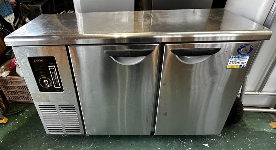 動作確認済業務用SANYOコールドテーブル冷蔵庫 SUC-N1241J