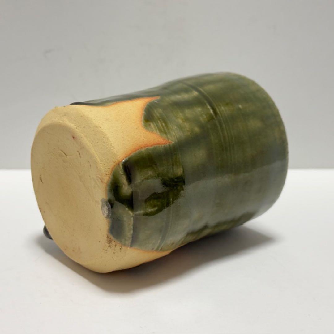 茶道具 利茶土 ミルグリム 織部火入 茶道