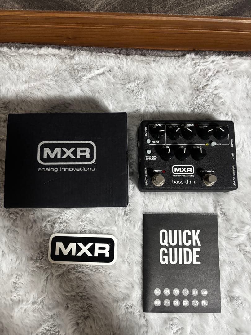 MXR M80 bass d.i.+ ベース用DI