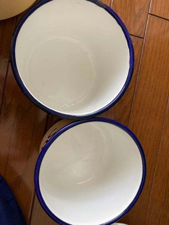 イギリス　Tala社　アンティーク　ホーロー　キャニスター3点