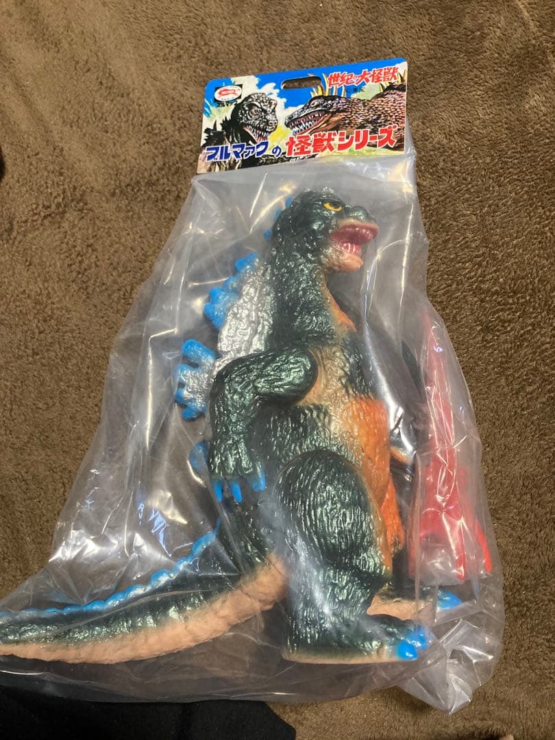 ブルマァクの怪獣シリーズ★ジャイアントゴジラ（レトロカラー）東宝　 ソフビ