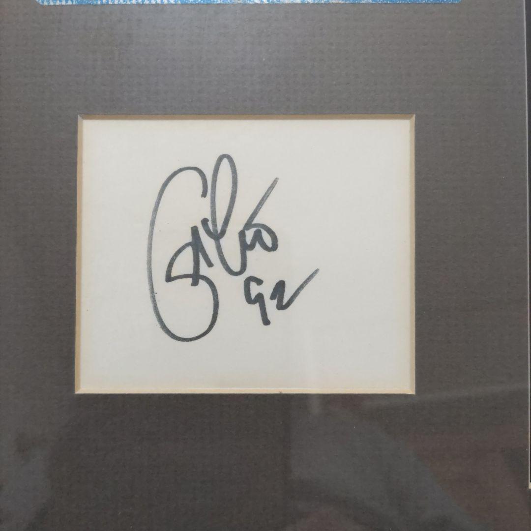 ☕ERIC CLAPTON 直筆サイン　フォトフレ－ム