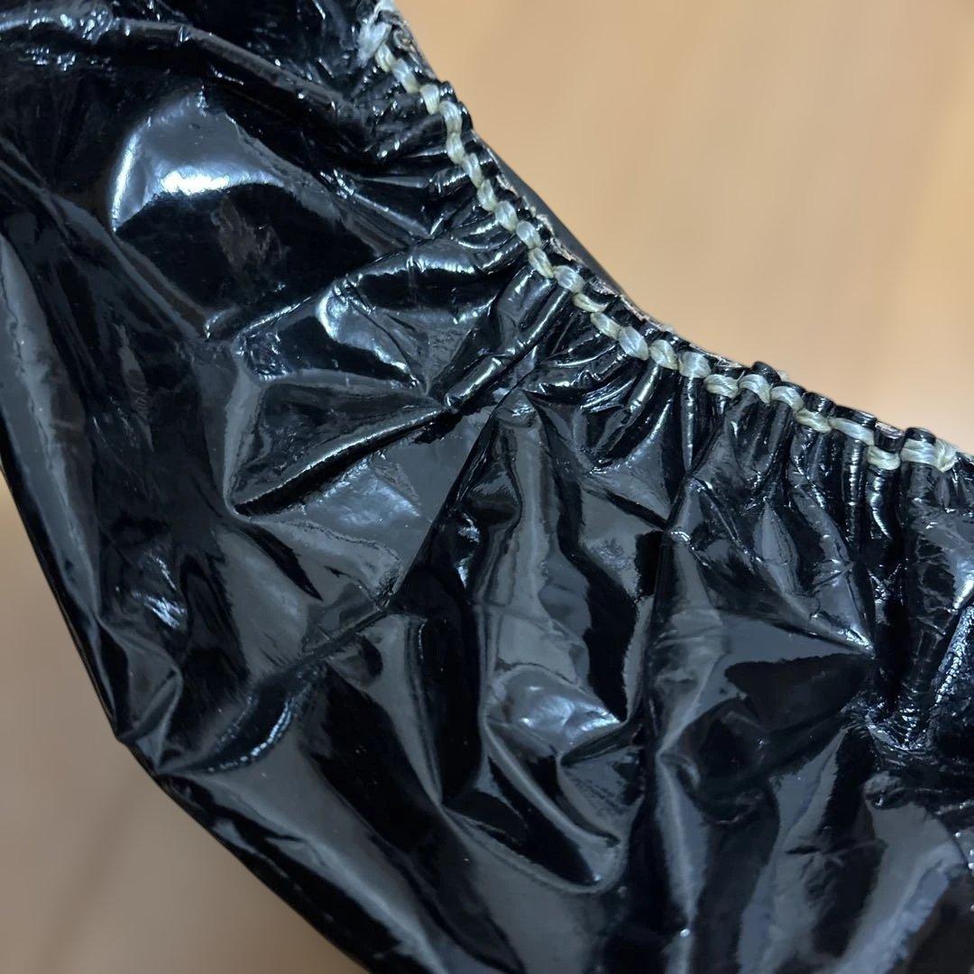 エバゴス　ebagos エナメル　スタッズバッグ　used