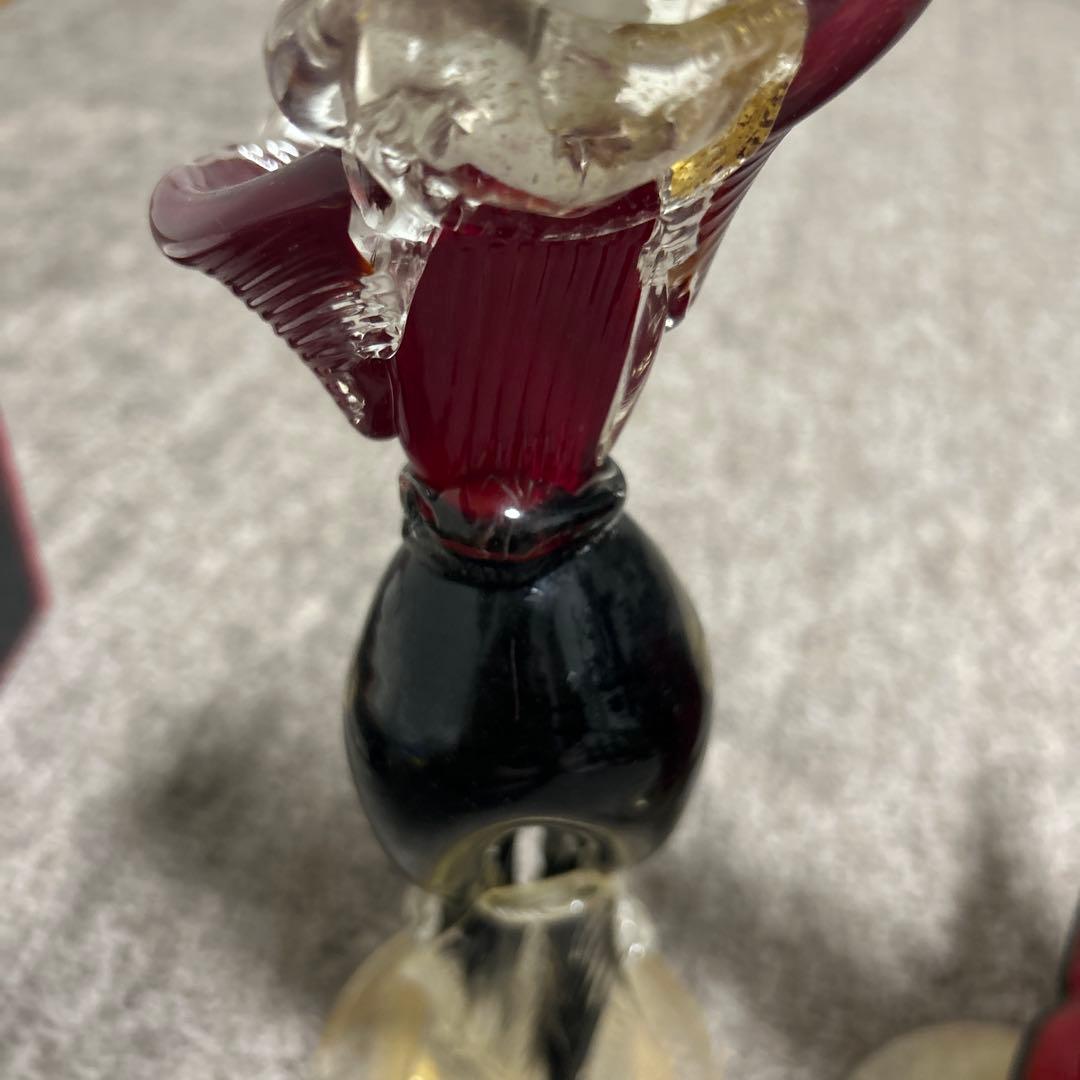 ベネチアンガラス ペアドール ムラーノガラス ダンス イタリア