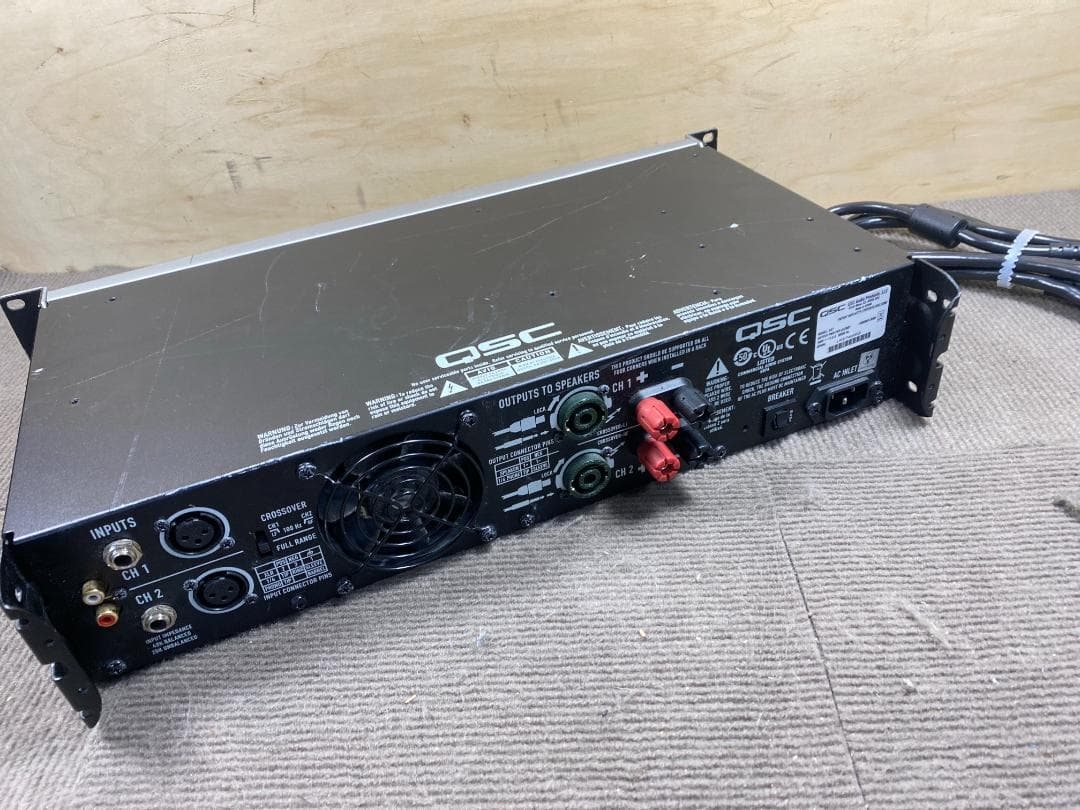 14 QSC GX7 パワーアンプ