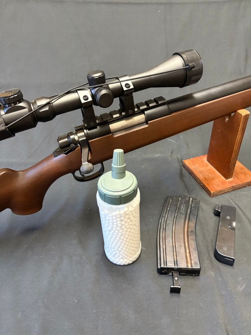 東京マルイ　VSR-10 リアルショックバージョン　スコープ　サイレンサー付き