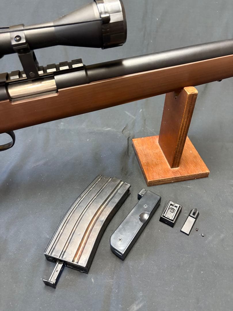 東京マルイ　VSR-10 リアルショックバージョン　スコープ　サイレンサー付き