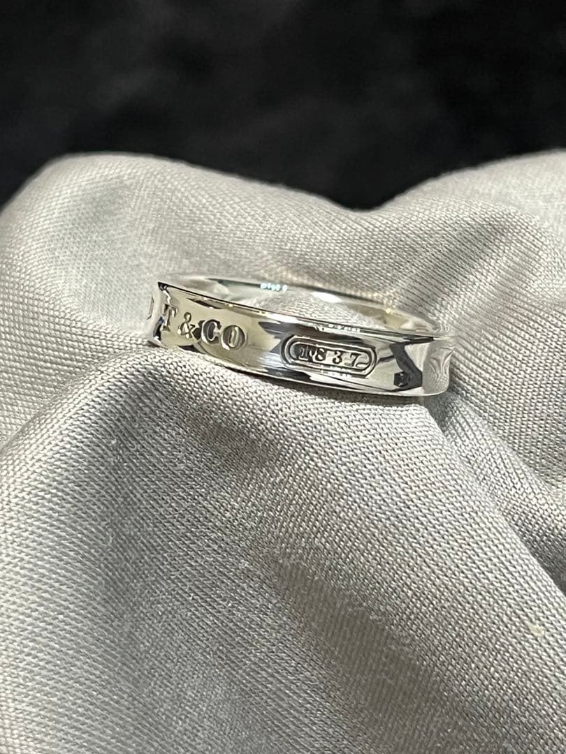 Tiffany & Co. シルバーリング　ナローリング　10号〜11号
