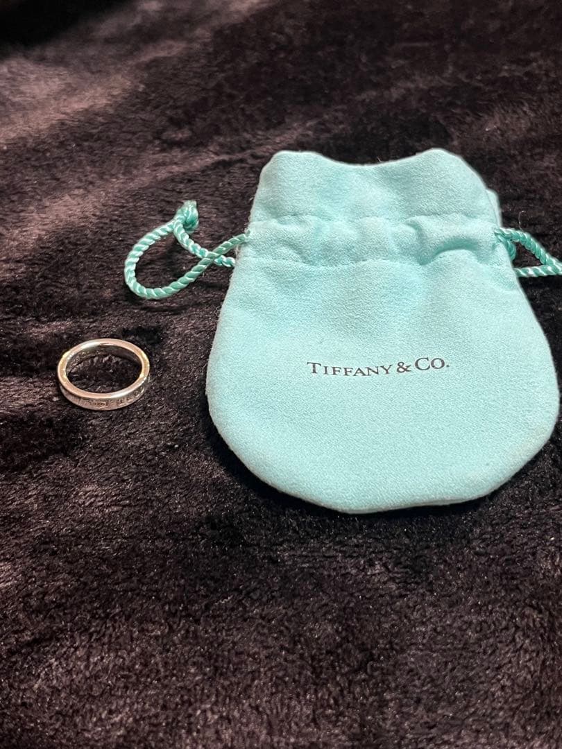 Tiffany & Co. シルバーリング　ナローリング　10号〜11号