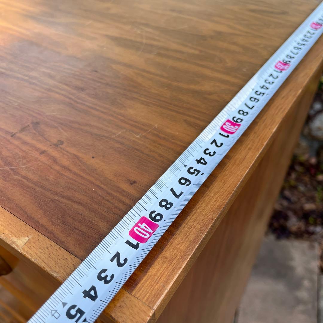 古家具 エルザ ワールドファーニチャー 6段7杯