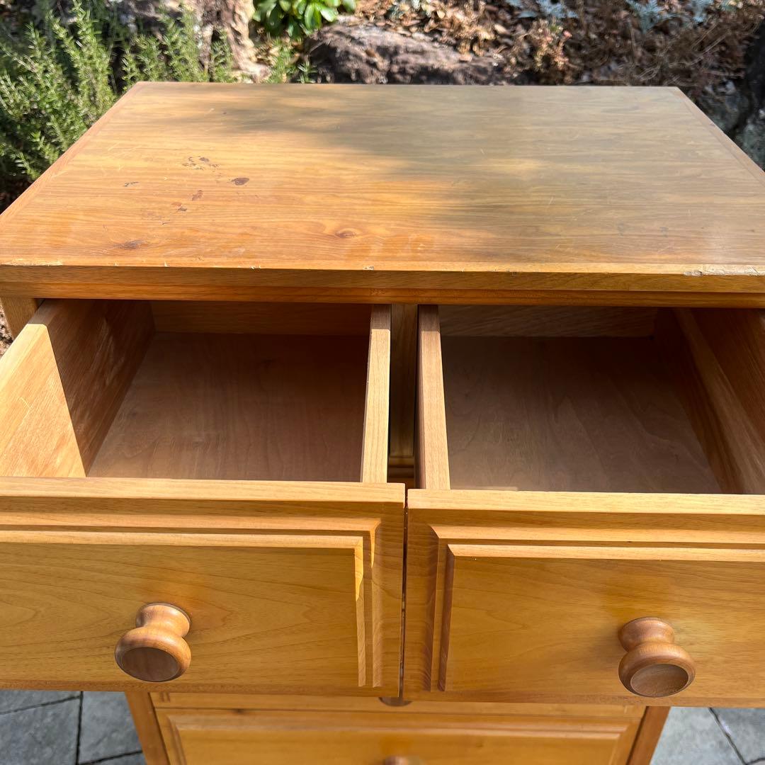 古家具 エルザ ワールドファーニチャー 6段7杯