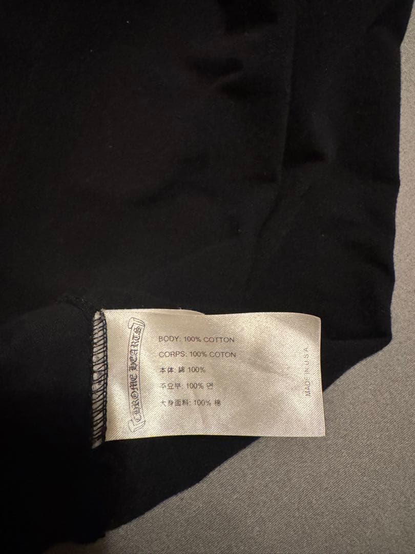 P*A様 CHROME HEARTS ブラック Tシャツ